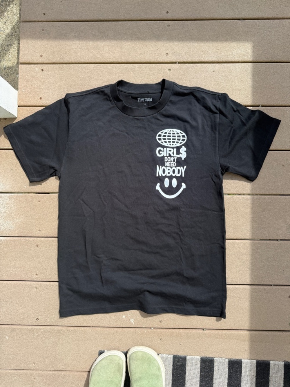Dom Dolla Girls Don't Need Nobody Graphic Tee - Black